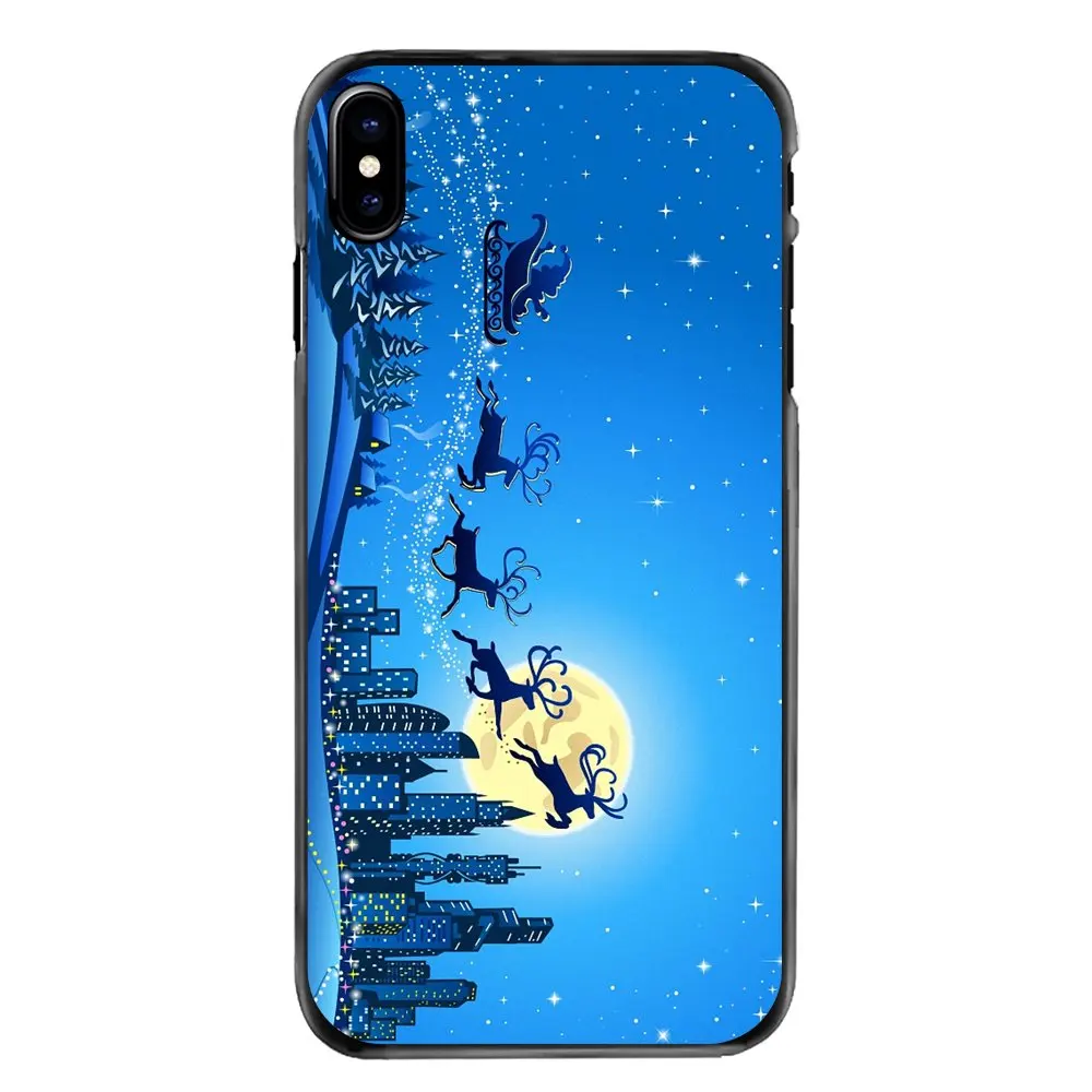 Merry Christmas Love Animal wild Elk Deer For Samsung Galaxy Note 2 3 4 5 S2 S3 S4 S5 MINI S6 S7 edge S9 S8 Plus Cell Phone Case |