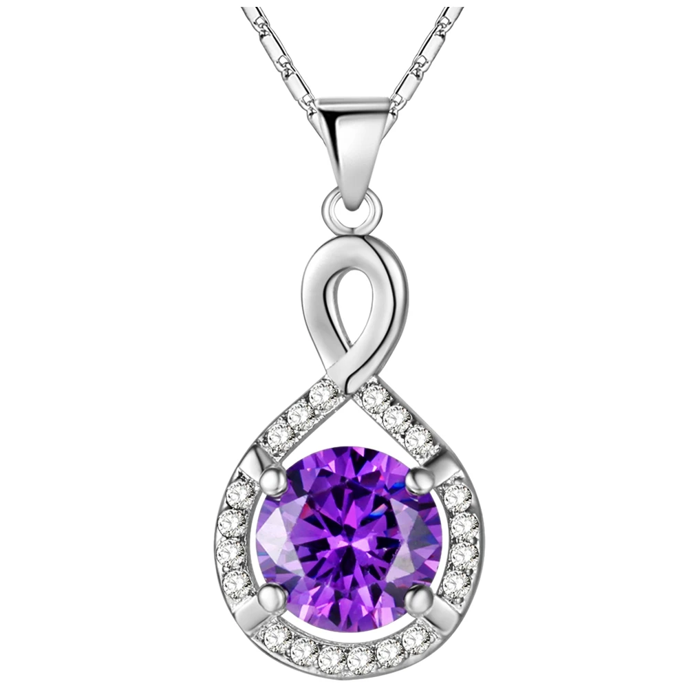 Большой ярко-фиолетовый и серебристый основной камень высокое качество