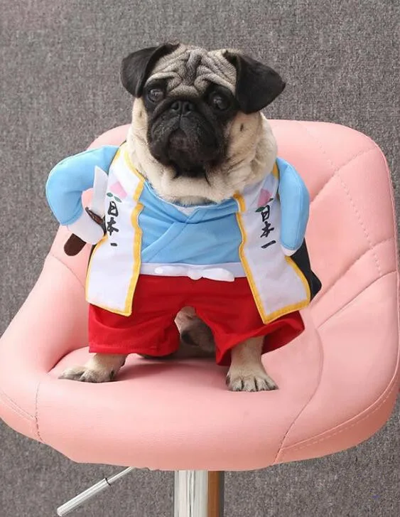 Костюм для Хэллоуина домашних животных комбинезон штаны одежда собак щенков