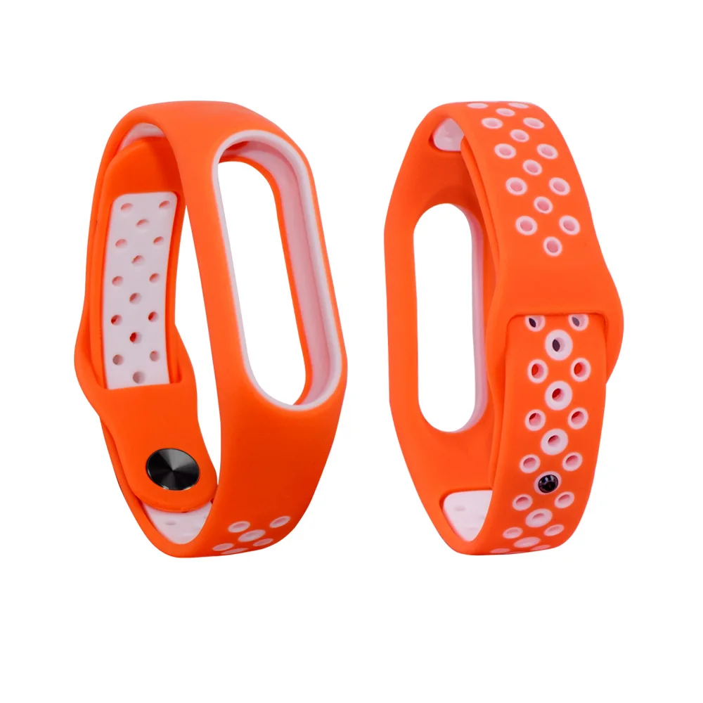 Ремешок-браслет для Xiaomi Mi Band 2 сменный силиконовый ремешок часов спортивные