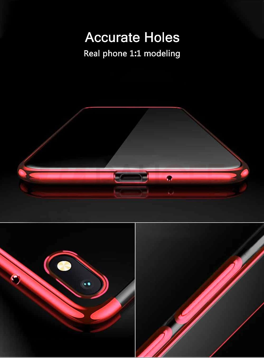 Чехол для Xiaomi Redmi 6A, чехол, Прозрачный бампер, силиконовый, ТПУ, прозрачный чехол на заднюю панель, чехол для Xiaomi Redmi 6A Redmi 6A, чехол