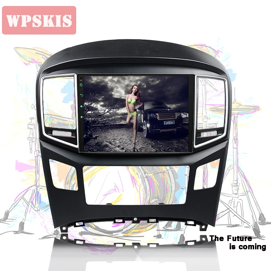 9 дюймов 2 din Android 10,0 4G Автомобильный dvd-плеер для hyundai H1 Grand Starex-18 радио магнитофон видео Gps wifi RDS usb аудио