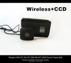 HD! Беспроводная Автомобильная камера заднего вида с Wi-Fi, CCD чипом для Peugeot 206 207 306 307 308 406 407 5008 Partner Tepee