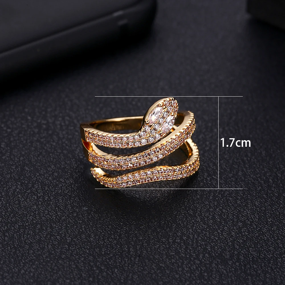 Jankely бренд дизайн серебряный цвет AAA кубического циркония Открытое кольцо Мода для женщин Круглый Кристалл Свадебные украшения