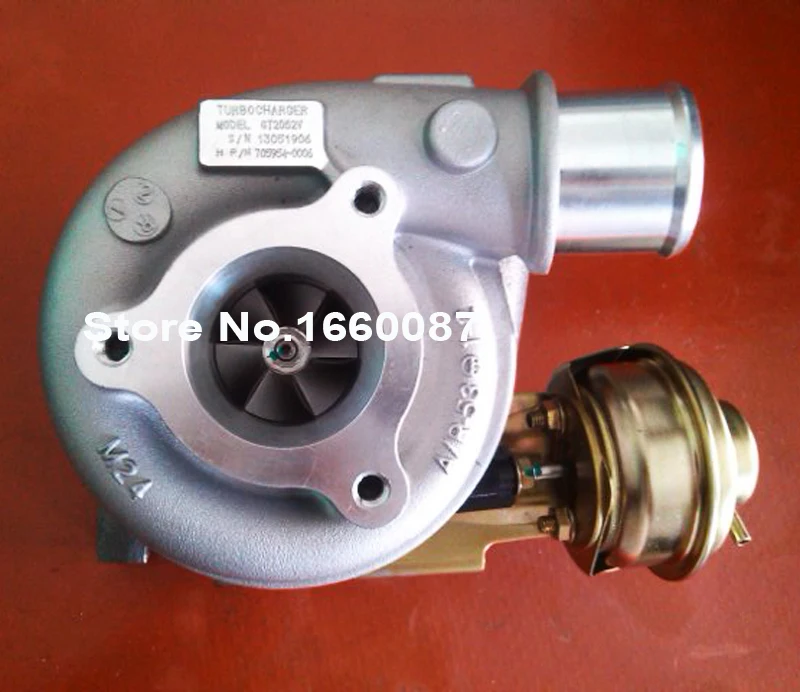 

Дизельные запчасти GT2052V turbo 14411-2W203 705954-0006 144112W203, Турбокомпрессор Для ZD30ETi