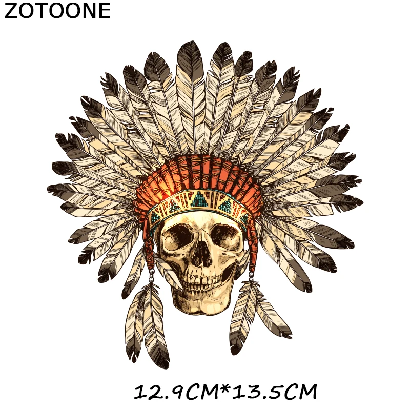ZOTOONE мороженое нашивки череп животное Кошка наклейки Железный На переноске для