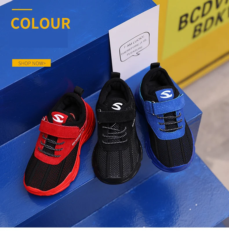Sports Shoes Children's Toddler Sneakers Canvas Rubber Breathable Kid Unisex Kids Soft Black Red Blue Color |