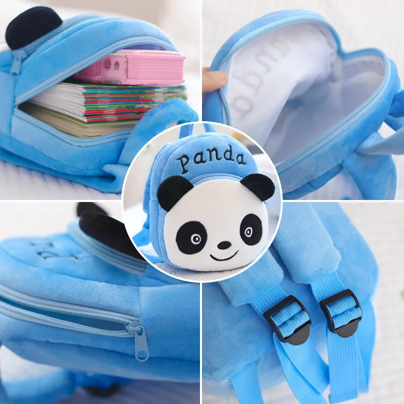 New Fashion Cute Animals Bag Kids Cartoon Plush Bags Child Backpack Schoolbag Baby Girl Kawaii Flamingo Children School Gift | Игрушки и