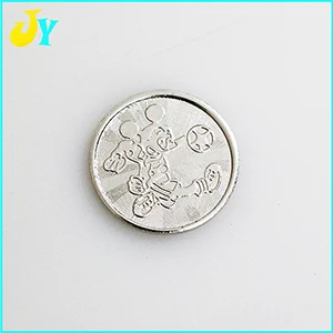 Mickey 200 шт. Жетоны для аркадных игр 25*1,85 мм из нержавеющей стали Жетоны Корона логотип для Jamma MAME развлекательная машина шкаф - Цвет: Mickey