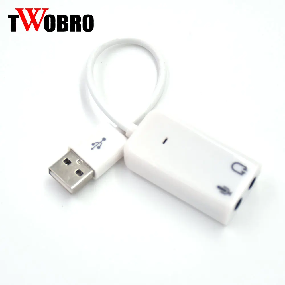 3D 2 0 Виртуальный 7 1 канальный Внешний USB Аудио Звуковая карта адаптер Звуковые