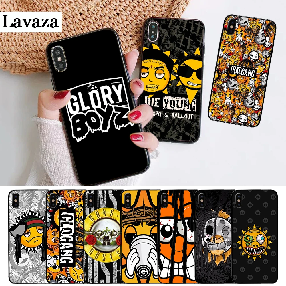 Силиконовый чехол Glo Gang And Chief Keef для iPhone 5 5S 6 6S Plus 7 8 11 Pro X XS Max XR|Бамперы| |