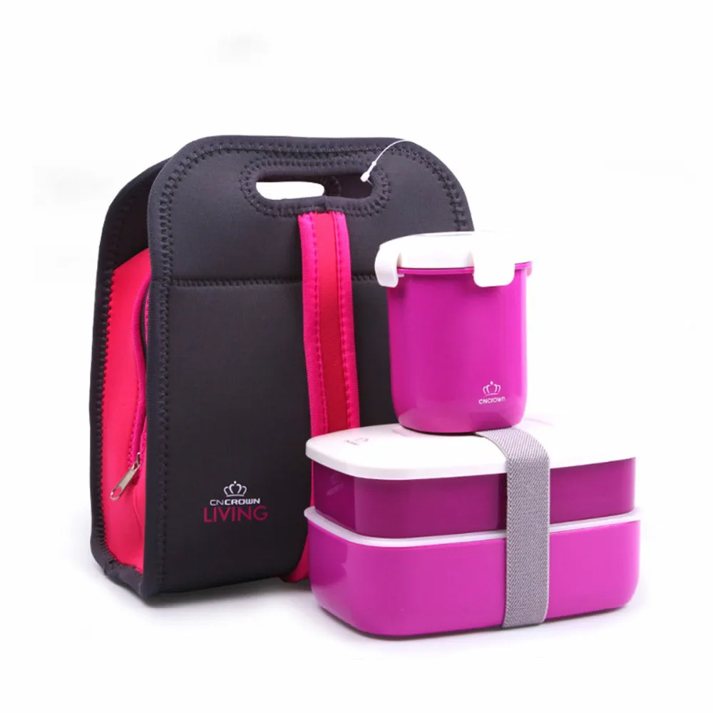 Японские Ланч-боксы Bento с чашкой для воды кружка супа и изолированная переносная