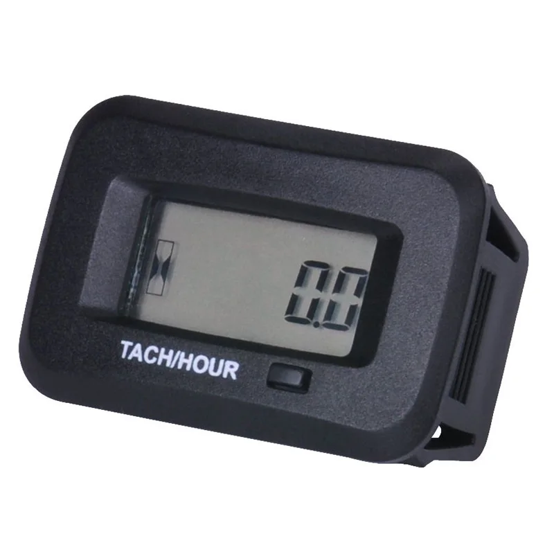 snap on Waterproof digital RPM Hour Meter Tachometer For 2 4 Stroke generator ATV Tractor Marine sprayers Snowmobile | Автомобили и