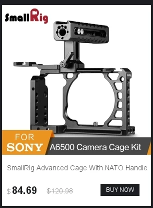 SmallRig для sony A7sii Половина Клетка A7R III/Melo III A7 III/Melo III A7 II/A7R II/A7S II клетка с Quick Release Камера клетка для sony A7riii-2098