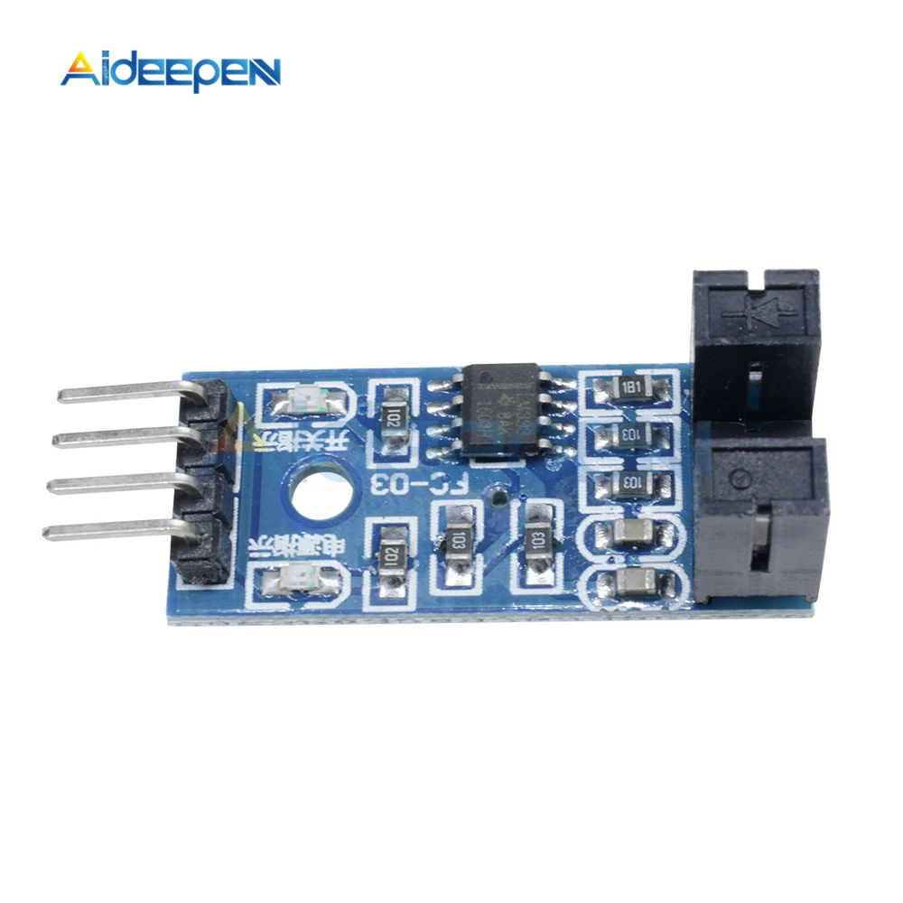 2 шт. датчик скорости модуль Слот Тип IR оптопара LM393 для Arduino Groove муфта Датчик 3 в 5