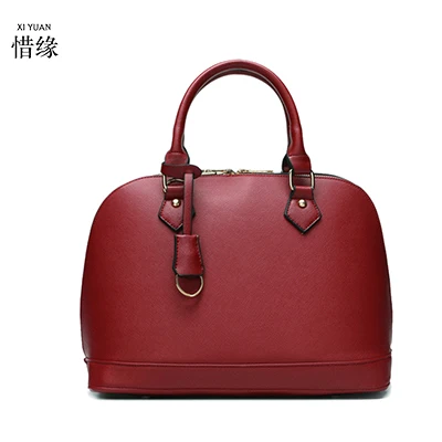 

XIYUAN BRAND purple Real Cow Leather Ladies Hand Bags Women Genuine Leather Handbag Shoulder Bag Hign Quality Designer Brand bag