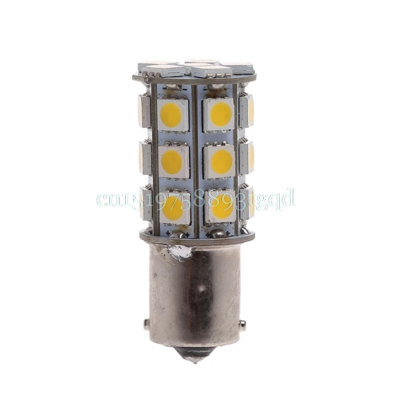 Автомобиль Теплый Белый 1156 BA15S кемпер прицеп 5050 27 SMD светодиодный светильник