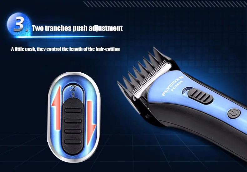 Flyco Tondeuse Cheveux многофункциональная профессиональная электробритва для собак, регулируемая машинка для стрижки волос, перезаряжаемая бритва FC5806