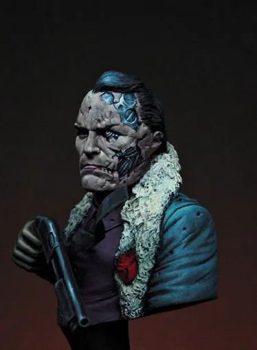 Масштаб 1/16 Смола Бюст Schwarzenegger набор для сборки фигурки модель бесплатная