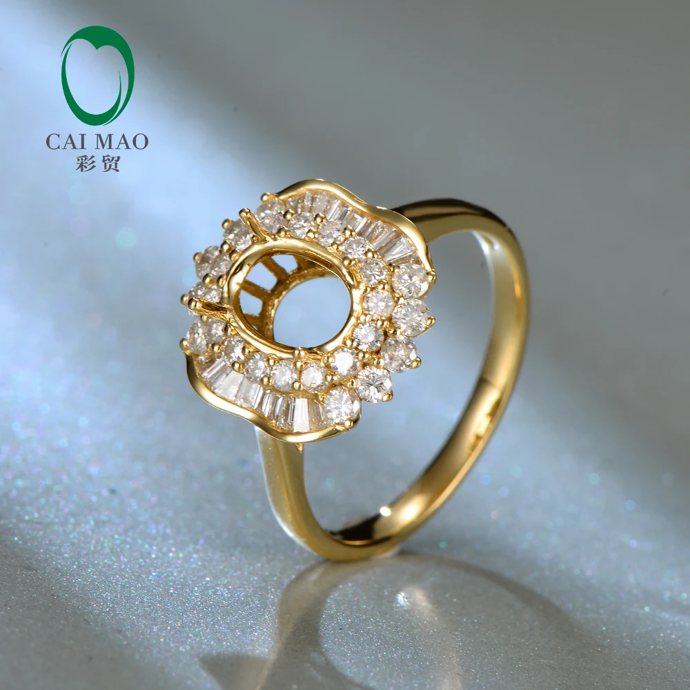 Кольцо обручальное с натуральным бриллиантом 18 К 5 х8 мм|gold natural|ring jewelryring ring |