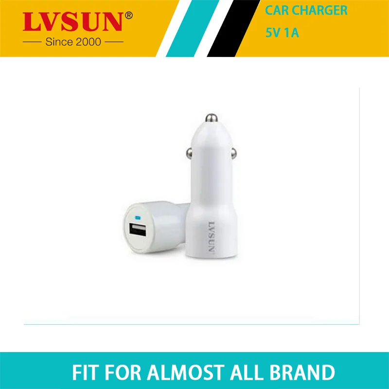 LVSUN 5В 1A Переходник USB для зарядки в машине Samsung Galaxy S6 HTC M9 Xiaomi Mi3 Mi Note iPhone 6s LS CR10|adapter car