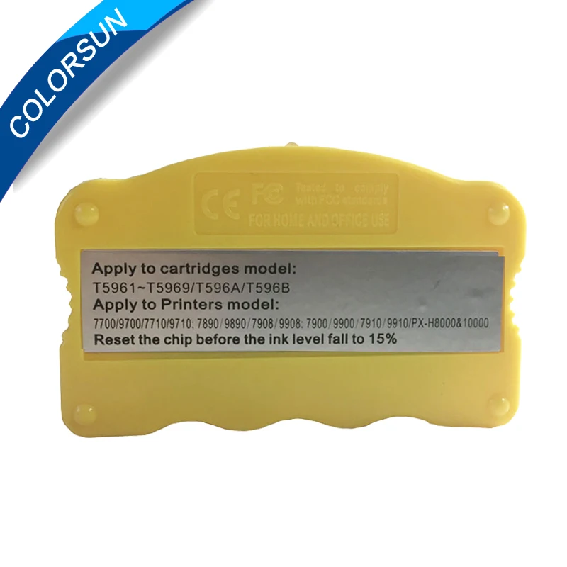 Чип Resetter для EPSON Stylus pro 7890 9890 7900 7910 9900 9910 7700 10000 чернильный картридж Resetter|chip epson|cartridge