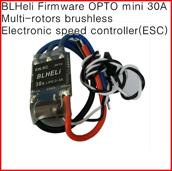 (Настройка) BLHeli прошивка OPTO mini 30A мульти-роторы бесщеточный электронный регулятор