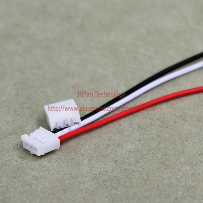 50 комплектов 3 контактный верхний входной разъем Mini Micro PH2.0 JST 2 0 мм с шагом 1007 26AWG от