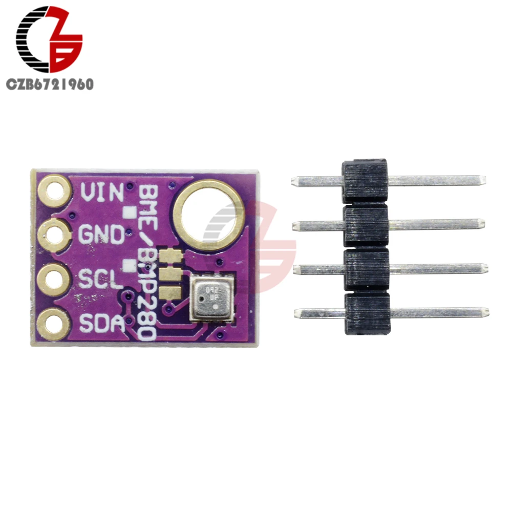 Модуль датчика атмосферного давления I2C SPI 1 8 5V для барометра термостата|Датчики