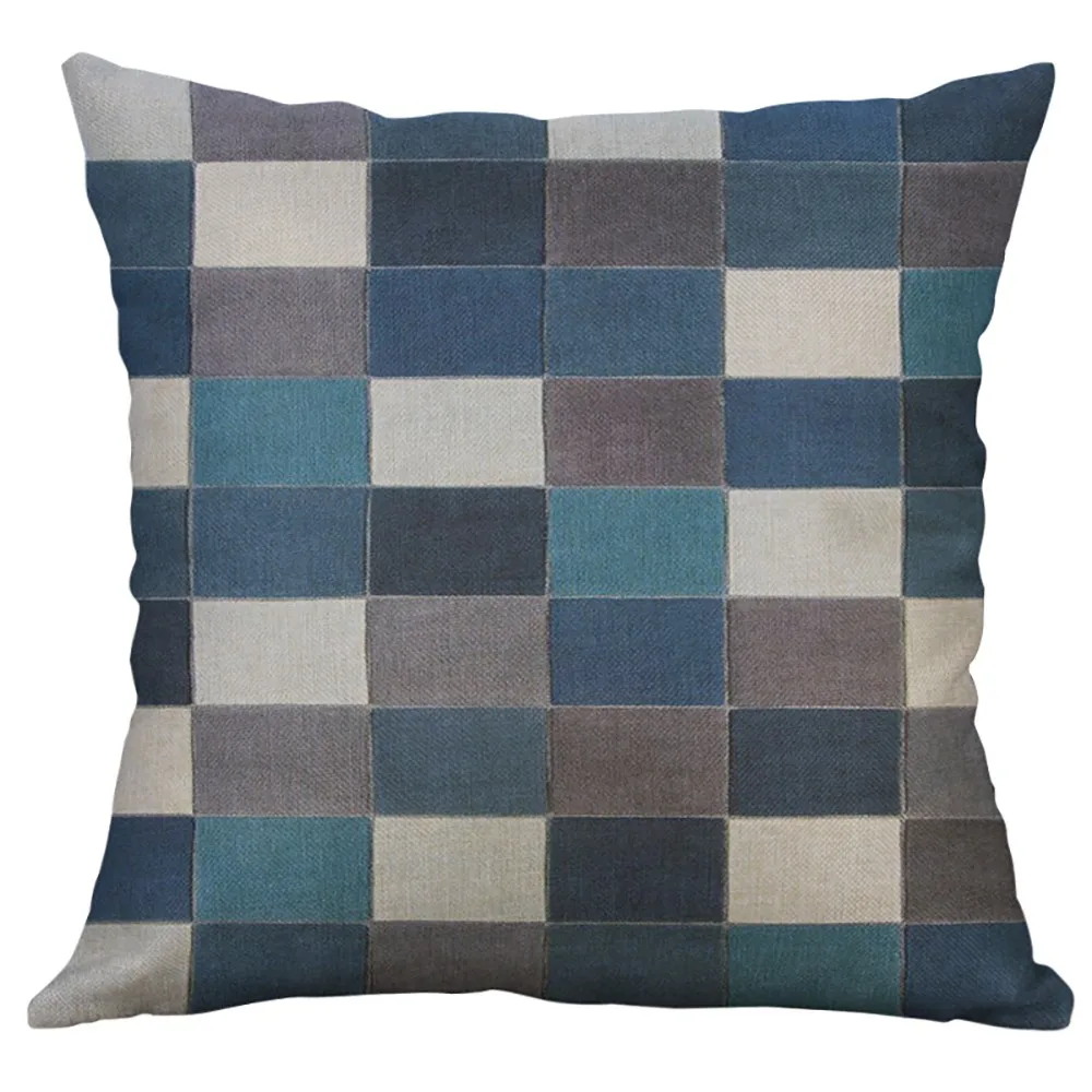 Необычная Геометрическая наволочка маленькая свежая 40x40 см повседневная