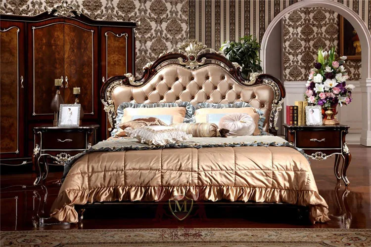Роскошная классическая мебель в итальянском стиле новая для спальни