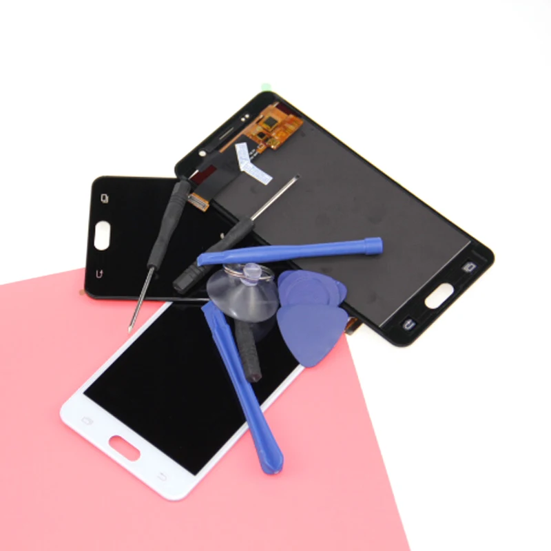 100% тест супер AMOLED lcd для Samsung Galaxy A5 2016 A510F ЖК дисплей сенсорный экран дигитайзер