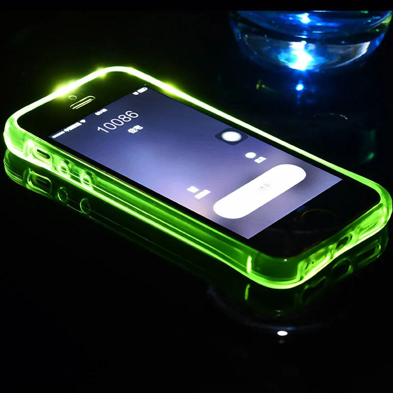 Функция напоминания о входящих звонках Lum selfoe легкий Чехол для iPhone 6 6s 7 8 plus X XR XS Max