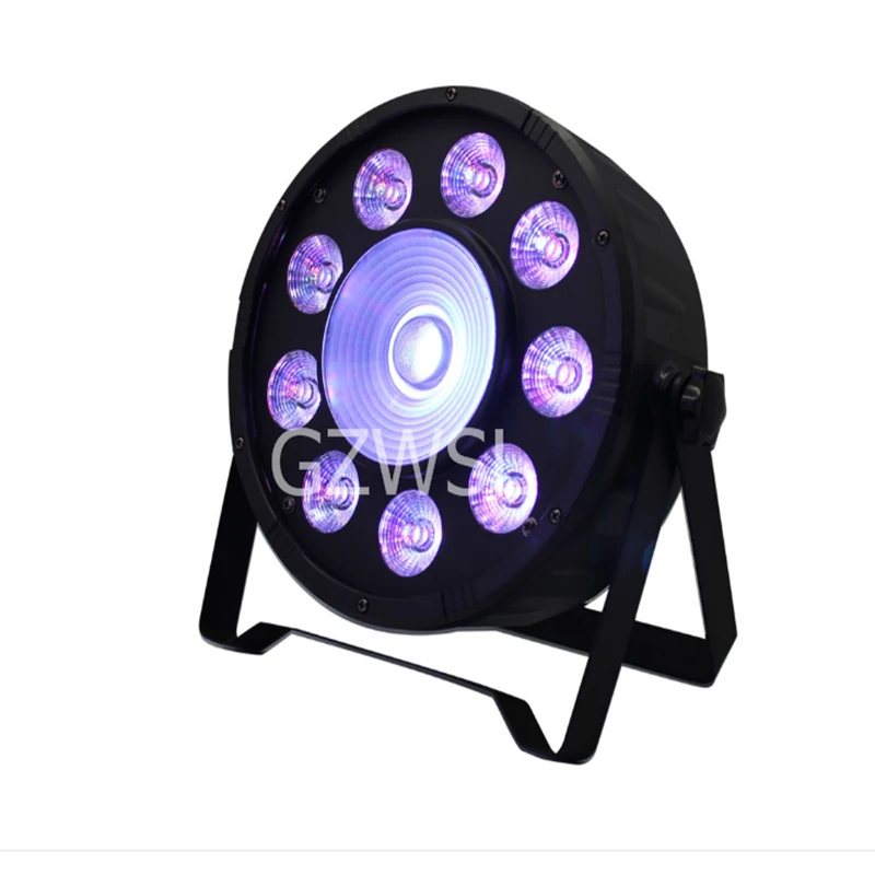 Горячая Распродажа плоский светодиодный прожектор rgbw с пластиковым корпусом DMX512