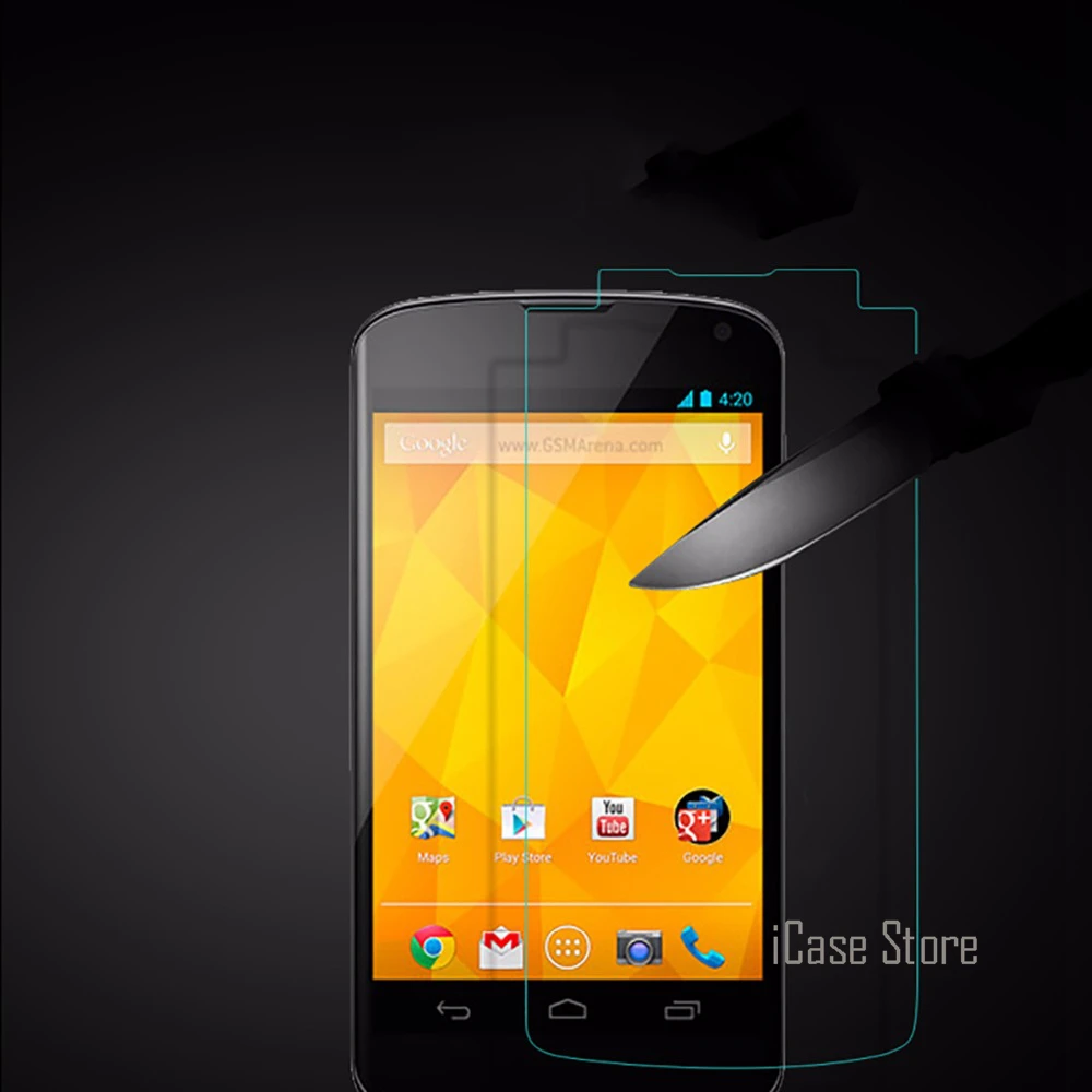 Телефон Стекло для LG Nexus 4 протектор экрана мобильного телефона аксессуар