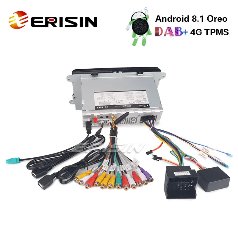 Erisin ES8290V 9 &quotAndroid 8 1 DAB + 4G TPMS DVR автомобиля радио gps навигации для VW ГОЛЬФ сиденья