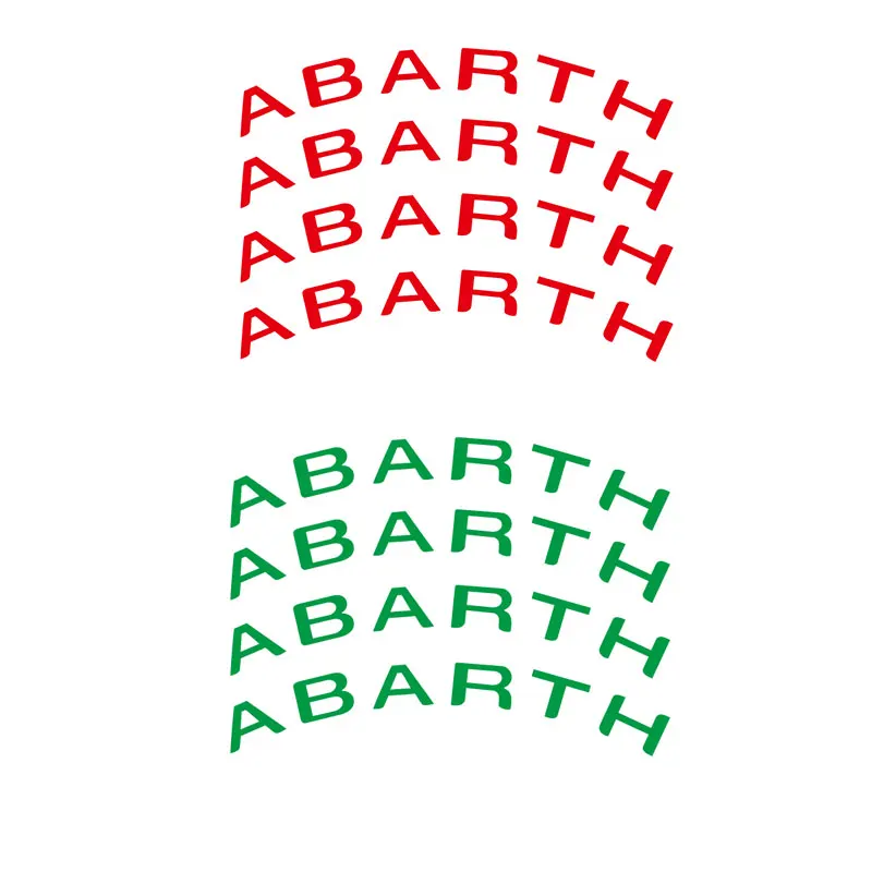 4 шт. для Fiat ABARTH диски литые колесные наклейки 500 500C 500L 500e 500X595 695 Biposto Punto Grande Punto Stilo