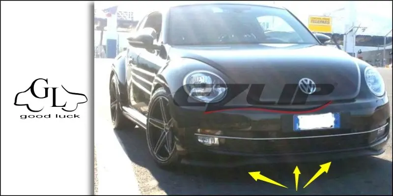 Дефлектор губ на бампер для Volkswagen VW New Beetle Bjalla передняя юбка спойлера фанатов TG