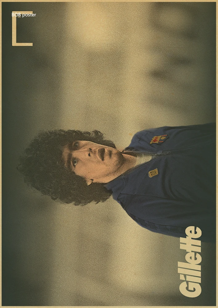P081 Diego Armando Maradona настенные плакаты Футбольная звезда крафт-бумага Ретро плакат домашний декор Дом Бар Паб гостиная ВИНТАЖНЫЙ ПЛАКАТ - Цвет: P081