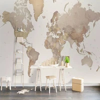 photo wallpapers european style simple nostalgia world map mural painting for living room sofa background home decor wall cloth