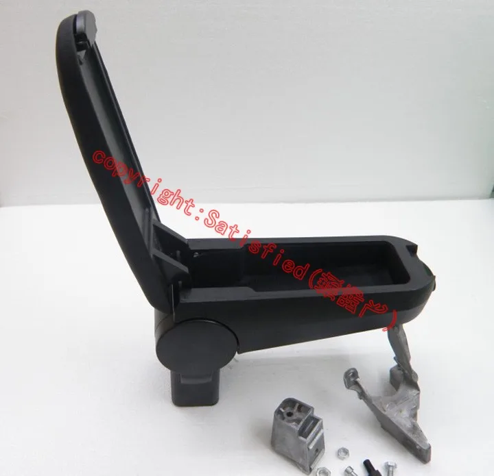 Черный подлокотник из искусственной кожи для VW Jetta MK4 Bora Golf 1999 2004|armrest leather|armrest