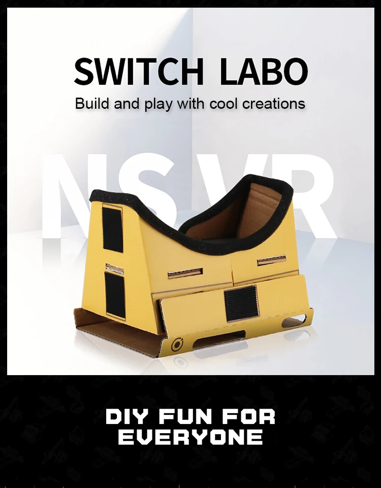 DIY очки виртуальной реальности, 3D очки VR для kingd Labo VR Kit, 3D очки, коробка для kingd Switch, игры для NS, аксессуары