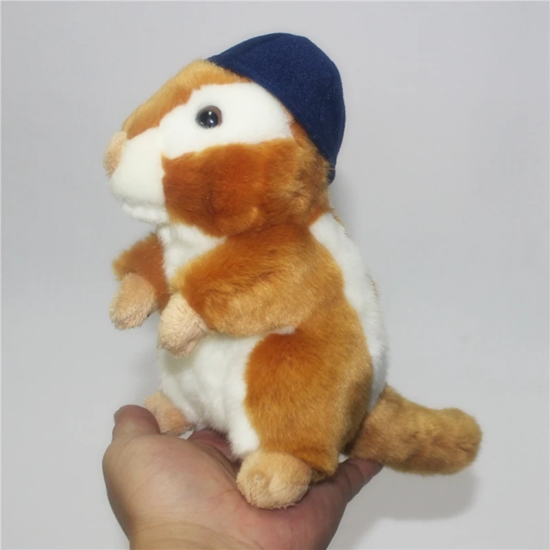 Kawaii модные реалистичные животные chipmunk плюшевые куклы мини Золотая игрушка белка