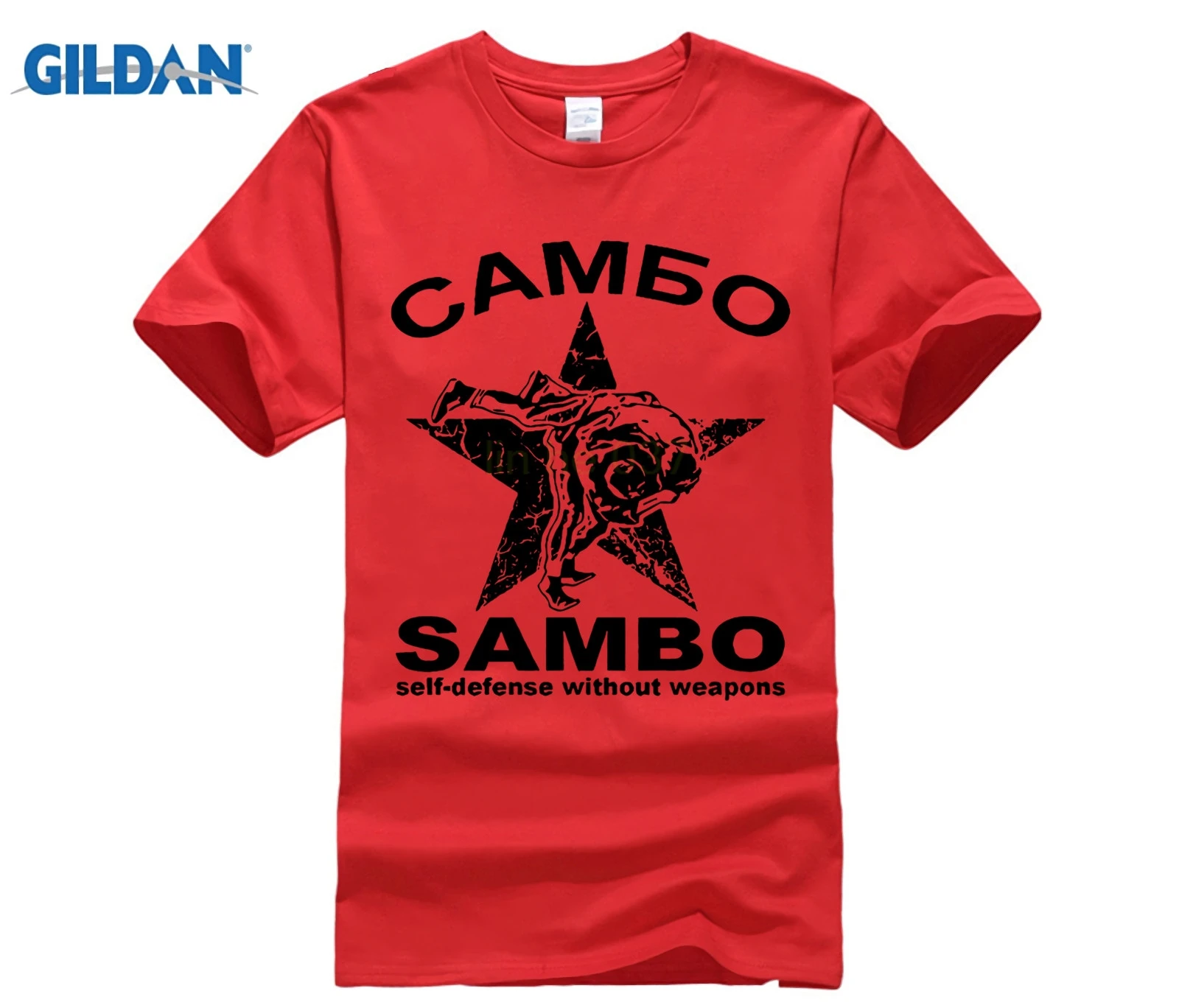 Модная Горячая Распродажа хлопок Sambo CAMBO Самозащита без оружия русский кунг-фу армейский зеленый футболка