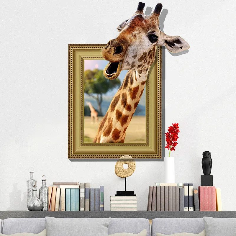 3D декоративные наклейки Творческий Съемный Muurstickers Voor Kinderen Kamers настенные для