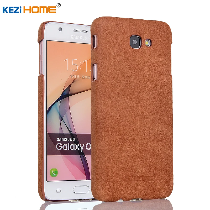 Чехол для Samsung Galaxy J5 Prime KEZiHOME матовая натуральная кожа твердая задняя крышка capa On5
