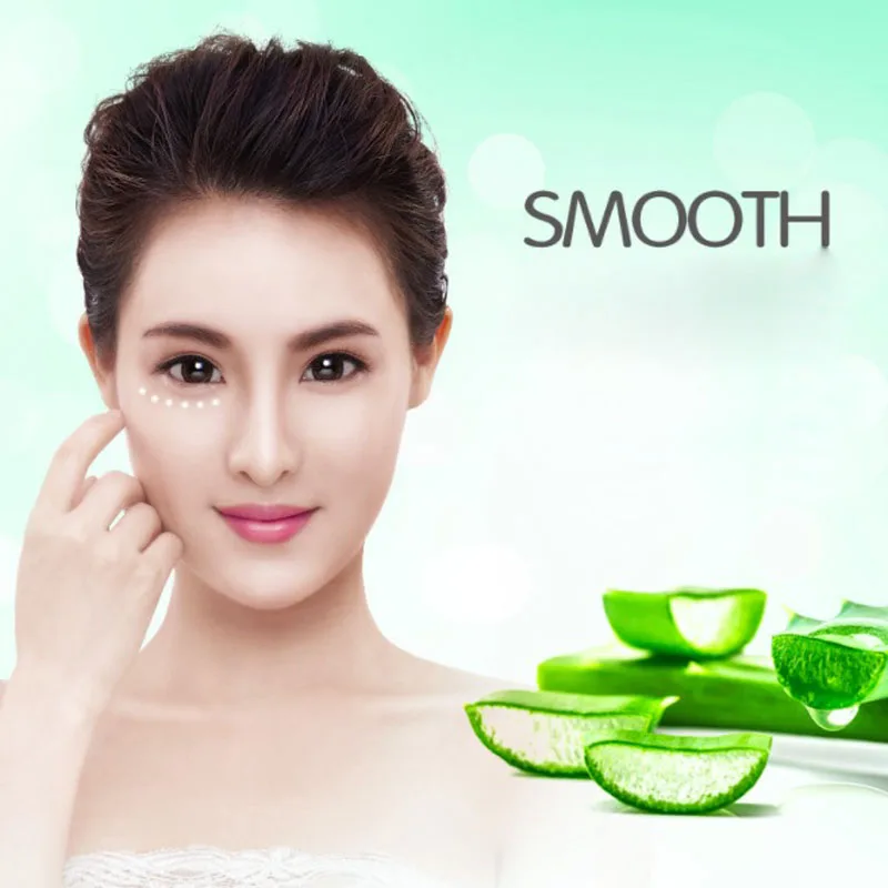 2 шт. новый натуральный крем для глаз с алоэ вера против морщин старения черный