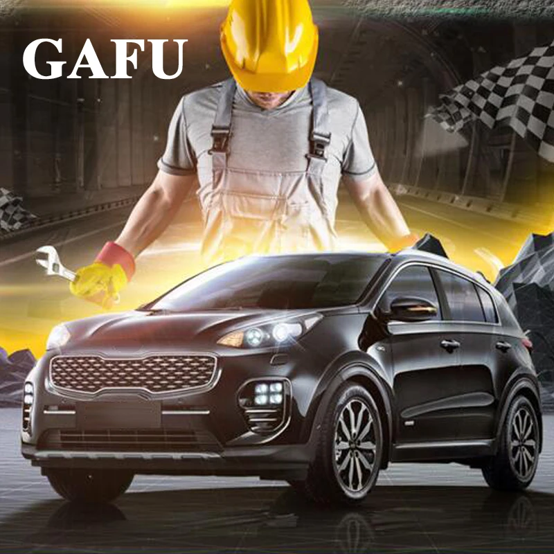 2 шт. автомобильные аксессуары из нержавеющей стали для KIA Sportage 2016 2017 2018