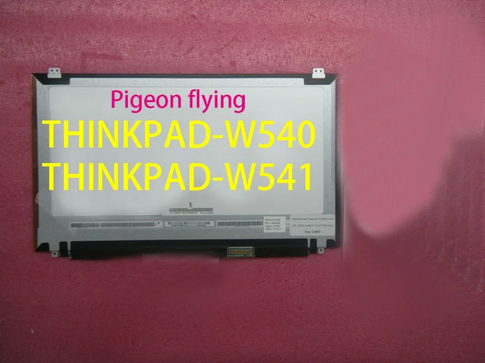 

for Thinkpad W540 W541 (20BG 20BH 20EF 20EG) 2880*1620 3K LCD FRU: 04X5502