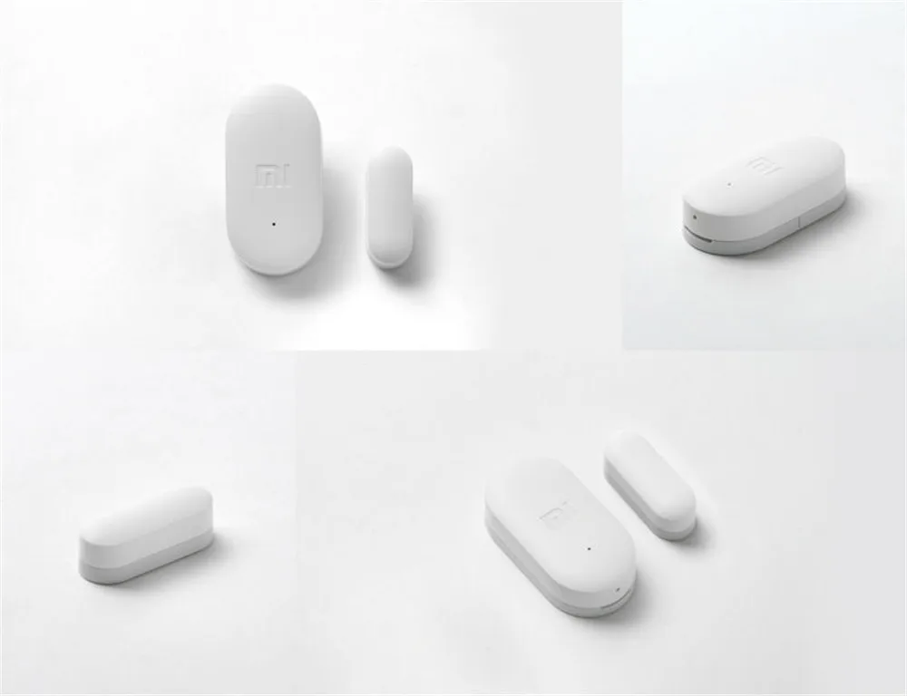 В комплекте распродажа Xiaomi Mijia Интеллектуальный Мини датчик окна двери карманный размер умный дом автоматические огни для приложения MIhome